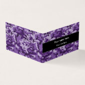 紫色の迷彩模様、軍隊、陸軍 名刺 (外部)