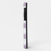 紫色の部族の矢印パターン Case-Mate iPhoneケース (裏面/左)