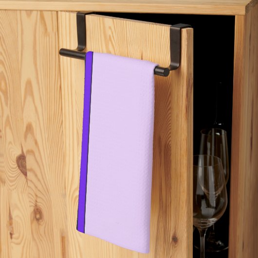 紫色の配管キッチンタオル キッチンタオル (三つ折り)