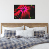 紫色の野生の花24x16 (60x40cm)ワッカ キャンバスプリント (インサイチュ (寝室))