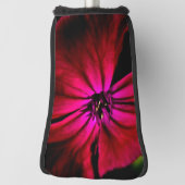 紫色の野生の花pccna ゴルフヘッドカバー (回転90)