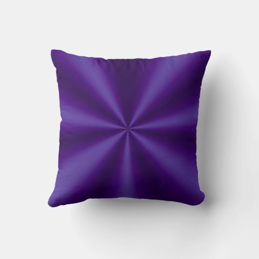 紫色の金ゴールドの女の子のためのパーソナライズなバスケットボールのギフト クッション (裏面)