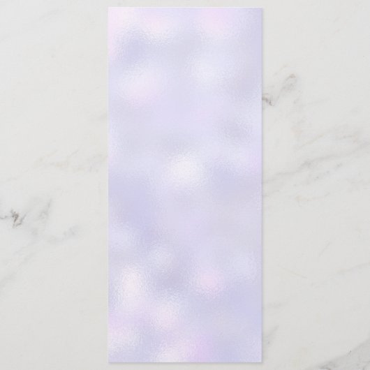 紫色の金ゴールド結婚ジオメトリックのメニューまたはプログラムカード メニュー (裏面)