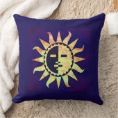 紫色の金日曜日 クッション (ブランケット)