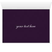 紫色の銀の雪結婚片のテーブル番号 (内部横(下))