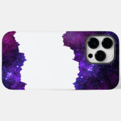 紫色の銀河の星 Case-Mate iPhoneケース (裏面 (横))