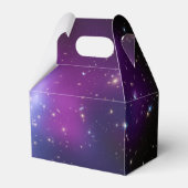 紫色の銀河団の宇宙の空 フェイバーボックス (正面サイド)