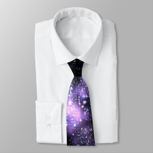 紫色の銀河系のタイ ネクタイ (タイ)
