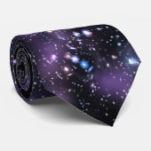 紫色の銀河系のタイ ネクタイ (ロール)