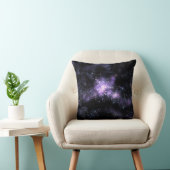 紫色の銀河系 クッション (椅子)