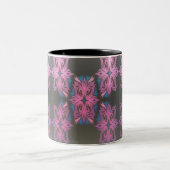 紫色の鎖15のoz。 ツートーンマグ ツートーンマグカップ (中央)