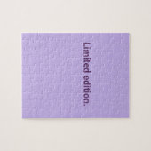 紫色の限定版 ジグソーパズル (横)