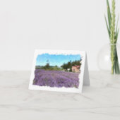 紫色の霞 カード (正面)