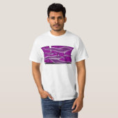 紫色の霞 Tシャツ (正面フル)
