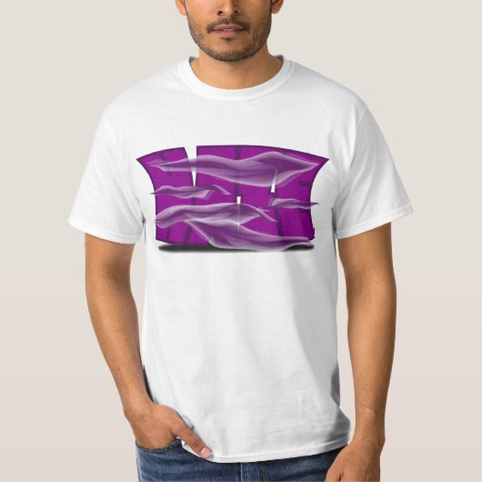 紫色の霞 Tシャツ (正面)
