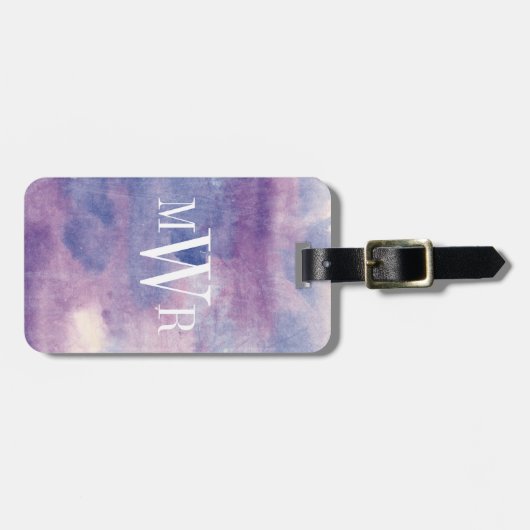 紫色の霞II ラゲッジタグ (正面横)