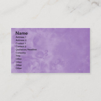 紫色の霧深く抽象的な名刺0002 名刺