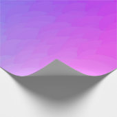 紫色の青いピンクのグラデーションな炎の包装紙 ラッピングペーパー (角)