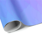 紫色の青いピンクのグラデーションな炎の包装紙 ラッピングペーパー (ロールコーナー)