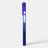 紫色の青のグラデーシグラデーションョン Case-Mate iPhoneケース (裏面 / 左)