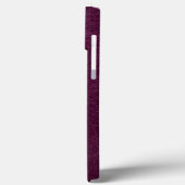 紫色の革のように見える Case-Mate iPhoneケース (裏面 / 左)