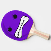 紫色の頭 卓球ラケット (横)