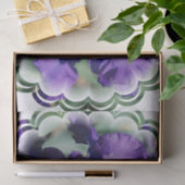 紫色の髭があるアイリス 薄葉紙 (ギフト)