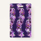 紫色の魂 バッジ (裏面)