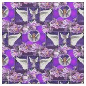 紫色の魂 ファブリック (クローズアップ)