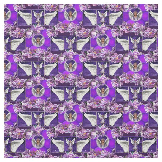 紫色の魂 ファブリック (見本)