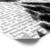 紫色の魅力者とダルマチア ポスター (角)