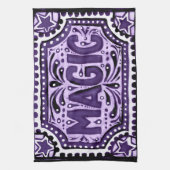 紫色の魔法 キッチンタオル (縦)