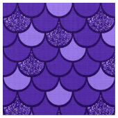 紫色の魚の鱗のグリッター効果 ファブリック (クローズアップ)