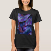 紫色の鱗 Tシャツ (正面)