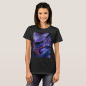 紫色の鱗 Tシャツ (正面フル)