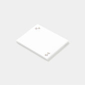 紫色の黄色い蝶の投稿に注意 ポストイット (アングル)