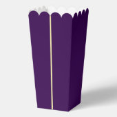 紫色の黄色の映画の夜ポップコーンの箱 – 10パック フェイバーボックス (裏面)