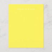 紫色の黄色の灰色の色のトレンド予算結婚の (裏面)