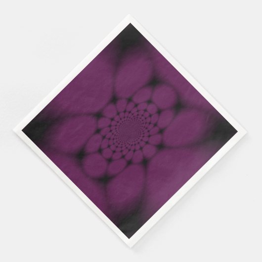 紫色の黒い蝶の花弁 (コーナー)