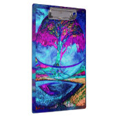 紫色の黙想の生命の樹 クリップボード (右)