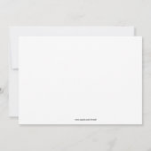 紫色の30th誕生日招待状 招待状 (裏面)