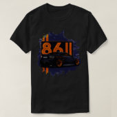 紫色の86色 Tシャツ (デザイン正面)