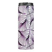 紫色の「ツイストサーマルタンブラー」 タンブラー (裏面)