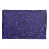 紫色の《写真》ぼけ味の星 枕カバー (裏面)