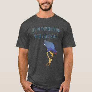 紫色のGallinule Tシャツ