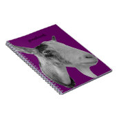 紫色のGoatbook ノートブック (右側)