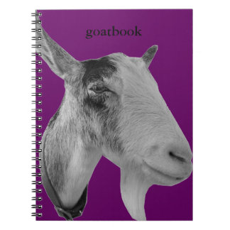 紫色のGoatbook ノートブック
