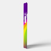 紫色のipadエアケースに虹の名前を付ける Case-Mate iPhoneケース (裏面 / 右)