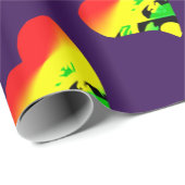 紫色のJah愛 ラッピングペーパー (ロールコーナー)