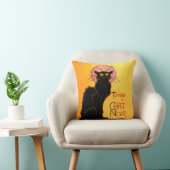 紫色のLe Chat Noir クッション (椅子)